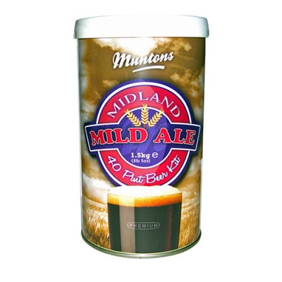 Солодовый экстракт Muntons Midland Mild 1,5 кг